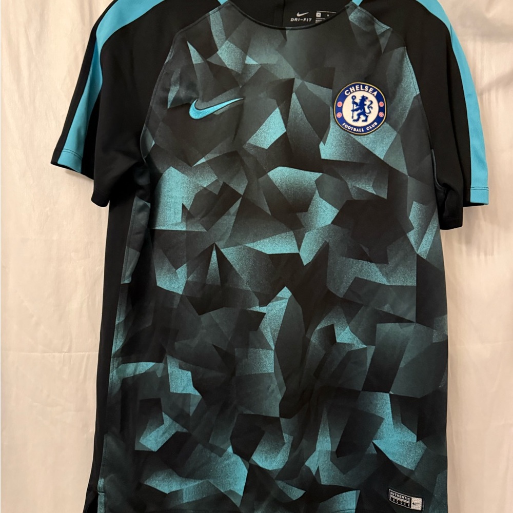 Nike Chelsea Men's Jersey in Black and Teal